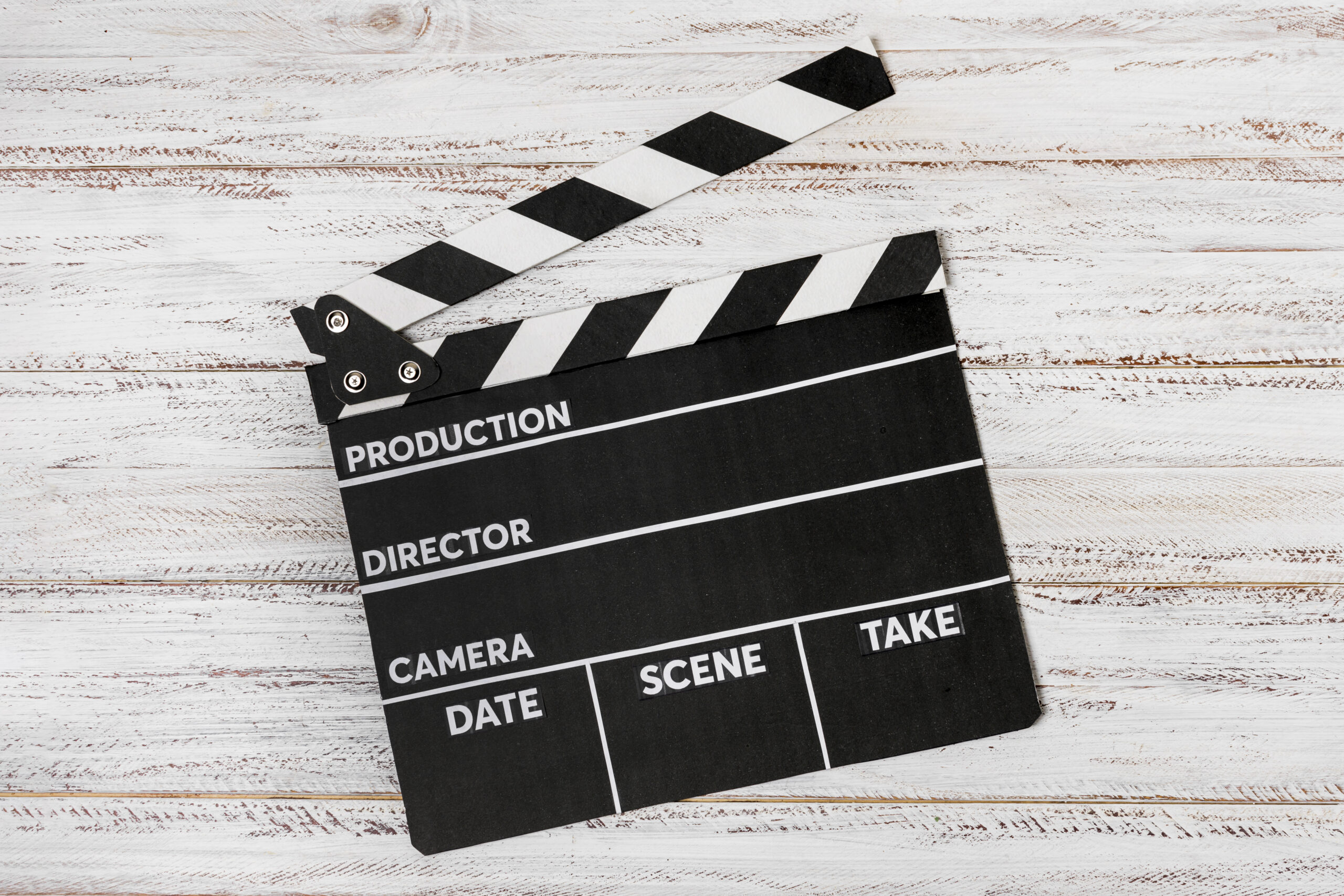 director's clapperboard